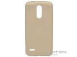 Gigapack telefonvédő gumi/szilikon tok LG K9 K350 (K8 2018) készülékhez, arany