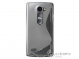 Gigapack telefonvédő gumi/szilikon tok LG Leon (C50) készülékhez, átlátszó