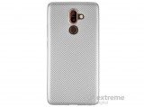 Gigapack telefonvédő gumi/szilikon tok Nokia 7 Plus készülékhez, ezüst