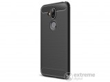 Gigapack telefonvédő gumi/szilikon tok Nokia 8,1 (X7) készülékhez, fekete