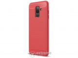 Gigapack telefonvédő gumi/szilikon tok Samsung Galaxy A6+ (2018) készülékhez, piros