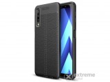 Gigapack telefonvédő gumi/szilikon tok Samsung Galaxy A7 (2018) SM-A750F készülékhez, fekete