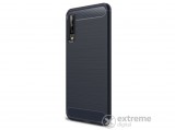 Gigapack telefonvédő gumi/szilikon tok Samsung Galaxy A7 (2018) SM-A750F készülékhez, sötétkék