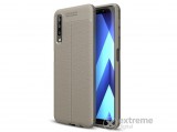 Gigapack telefonvédő gumi/szilikon tok Samsung Galaxy A7 (2018) SM-A750F készülékhez, szürke