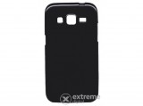 Gigapack telefonvédő gumi/szilikon tok Samsung Galaxy Core Prime (SM-G360) készülékhez, fényesfekete