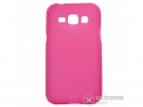 Gigapack telefonvédő gumi/szilikon tok Samsung Galaxy J1 (SM-J100) készülékhez, rózsaszín