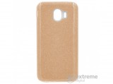 Gigapack telefonvédő gumi/szilikon tok Samsung Galaxy J4 (2018) J400F készülékhez, arany