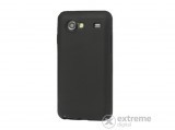 Gigapack telefonvédő gumi/szilikon tok Samsung Galaxy S Advance (GT-I9070) készülékhez, fekete