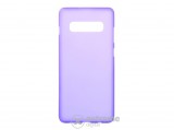 Gigapack telefonvédő gumi/szilikon tok Samsung Galaxy S10 Plus (SM-G975) készülékhez, lila