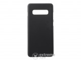 Gigapack telefonvédő gumi/szilikon tok Samsung Galaxy S10 (SM-G973) készülékhez, fekete