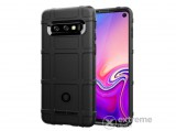 Gigapack telefonvédő gumi/szilikon tok Samsung Galaxy S10 (SM-G973) készülékhez, fekete