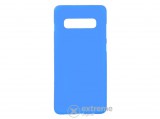 Gigapack telefonvédő gumi/szilikon tok Samsung Galaxy S10 (SM-G973) készülékhez, kék