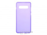 Gigapack telefonvédő gumi/szilikon tok Samsung Galaxy S10 (SM-G973) készülékhez, lila