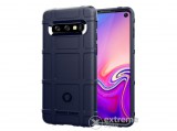 Gigapack telefonvédő gumi/szilikon tok Samsung Galaxy S10 (SM-G973) készülékhez, sötétkék
