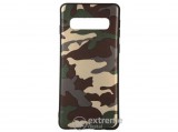 Gigapack telefonvédő gumi/szilikon tok Samsung Galaxy S10 (SM-G973) készülékhez, zöld
