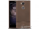 Gigapack telefonvédő gumi/szilikon tok Sony Xperia L2 (H4311) készülékhez, barna