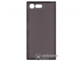 Gigapack telefonvédő gumi/szilikon tok Sony Xperia X Compact (F5321) készülékhez, füstszínű