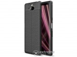 Gigapack telefonvédő gumi/szilikon tok Sony Xperia XA3 készülékhez, fekete