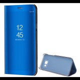 Gigapack Tok álló (aktív FLIP, oldalra nyíló, asztali tartó funkció, tükrös felület, Mirror View Case) KÉK [Samsung Galaxy A3 (2017) SM-A320F] (5996457718122) - Telefontok