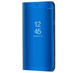 Gigapack Tok álló (aktív FLIP, oldalra nyíló, asztali tartó funkció, tükrös felület, Mirror View Case) KÉK Samsung Galaxy A33 5G (SM-A336)