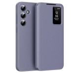 Gigapack Tok álló (aktív FLIP, oldalra nyíló, Smart View Cover) LILA Samsung Galaxy S25 (SM-S931)