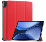 Gigapack Tok álló, bőr hatású (aktív FLIP, oldalra nyíló, TRIFOLD, asztali tartó) PIROS OnePlus Pad 3