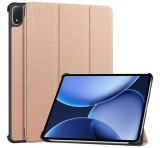 Gigapack Tok álló, bőr hatású (aktív FLIP, oldalra nyíló, TRIFOLD, asztali tartó) ROZÉARANY OnePlus Pad 3