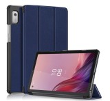 Gigapack Tok álló, bőr hatású (aktív FLIP, oldalra nyíló, TRIFOLD, asztali tartó) SÖTÉTKÉK Lenovo Tab M9 (TB310F) WIFI, Lenovo Tab M9 (TB310X) LTE
