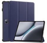 Gigapack Tok álló, bőr hatású (aktív FLIP, oldalra nyíló, TRIFOLD, asztali tartó) SÖTÉTKÉK OnePlus Pad 2