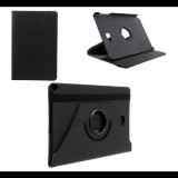 Gigapack Tok álló, bőr hatású (FLIP, asztali tartó funkció, 360°-ban forgatható) FEKETE [Samsung Galaxy Tab A 10.1 S-Pen LTE (2016) SM-P585] (5996457684410)