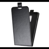 Gigapack Tok álló, bőr hatású (FLIP, lefelé nyíló, szilikon tartó) FEKETE [OnePlus 8 5G] (5996457965007) - Telefontok