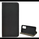 Gigapack Tok álló, bőr hatású (FLIP, oldalra nyíló, asztali tartó funkció) FEKETE [Huawei P40] (5996457974641) - Telefontok