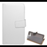 Gigapack Tok álló, bőr hatású (FLIP, oldalra nyíló, asztali tartó funkció, prémium) FEHÉR [Acer Liquid Z520] (5996457582754) - Telefontok