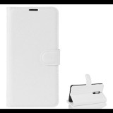 Gigapack Tok álló, bőr hatású (FLIP, oldalra nyíló, asztali tartó funkció, prémium) FEHÉR [Nokia 5] (5996457701575) - Telefontok
