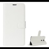 Gigapack Tok álló, bőr hatású (FLIP, oldalra nyíló, asztali tartó funkció, prémium) FEHÉR [Nokia 9] (5996457746033) - Telefontok