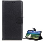 Gigapack Tok álló, bőr hatású (FLIP, oldalra nyíló, asztali tartó funkció, prémium) FEKETE Motorola Moto G53 (XT2335)