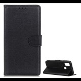 Gigapack Tok álló, bőr hatású (FLIP, oldalra nyíló, asztali tartó funkció, prémium) FEKETE [OnePlus Nord N10 5G] (5996591020419) - Telefontok