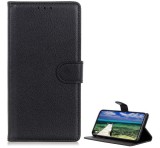 Gigapack Tok álló, bőr hatású (FLIP, oldalra nyíló, asztali tartó funkció, prémium) FEKETE Samsung Galaxy A05 (SM-A055F)