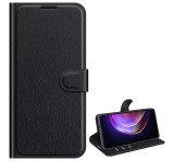 Gigapack Tok álló, bőr hatású (FLIP, oldalra nyíló, asztali tartó funkció, prémium) FEKETE Vivo V21 5G