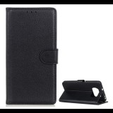 Gigapack Tok álló, bőr hatású (FLIP, oldalra nyíló, asztali tartó funkció, prémium) FEKETE [Xiaomi Poco X3 NFC] (5996591012612) - Telefontok