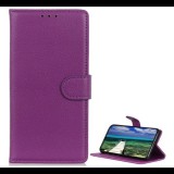 Gigapack Tok álló, bőr hatású (FLIP, oldalra nyíló, asztali tartó funkció, prémium) LILA [Nokia G20] (5996591085012) - Telefontok