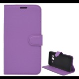 Gigapack Tok álló, bőr hatású (FLIP, oldalra nyíló, asztali tartó funkció, prémium) LILA [Samsung Galaxy J5 (2016) SM-J510] (5996457186310)
