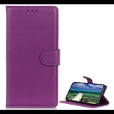 Gigapack Tok álló, bőr hatású (FLIP, oldalra nyíló, asztali tartó funkció, prémium) LILA [Xiaomi Poco M4 Pro 5G] (5996591117195) - Telefontok