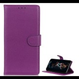 Gigapack Tok álló, bőr hatású (FLIP, oldalra nyíló, asztali tartó funkció, prémium) LILA [Xiaomi Redmi Note 8T] (5996457918881)