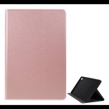 Gigapack Tok álló, bőr hatású (FLIP, oldalra nyíló, asztali tartó funkció, prémium) ROZÉARANY [Huawei MediaPad M6 10.8 LTE] (5996457899050) - Tablet tok