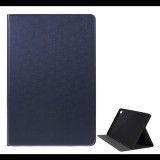 Gigapack Tok álló, bőr hatású (FLIP, oldalra nyíló, asztali tartó funkció, prémium) SÖTÉTKÉK [Huawei MediaPad M6 10.8 LTE] (5996457899074) - Tablet tok