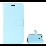 Gigapack Tok álló, bőr hatású (FLIP, oldalra nyíló, asztali tartó funkció, prémium) VILÁGOSKÉK [Huawei P9 Lite Mini] (5996457726561) - Telefontok