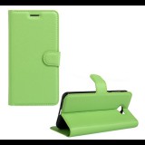 Gigapack Tok álló, bőr hatású (FLIP, oldalra nyíló, asztali tartó funkció, prémium) VILÁGOSZÖLD [Huawei Y6 II Compact] (5996457646722) - Telefontok
