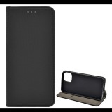 Gigapack Tok álló, bőr hatású (FLIP, oldalra nyíló, asztali tartó funkció, rombusz minta) FEKETE [Apple iPhone 13] (5996591124179)