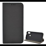 Gigapack Tok álló, bőr hatású (FLIP, oldalra nyíló, asztali tartó funkció, rombusz minta) FEKETE [HTC U12 Life] (5996457816620) - Telefontok